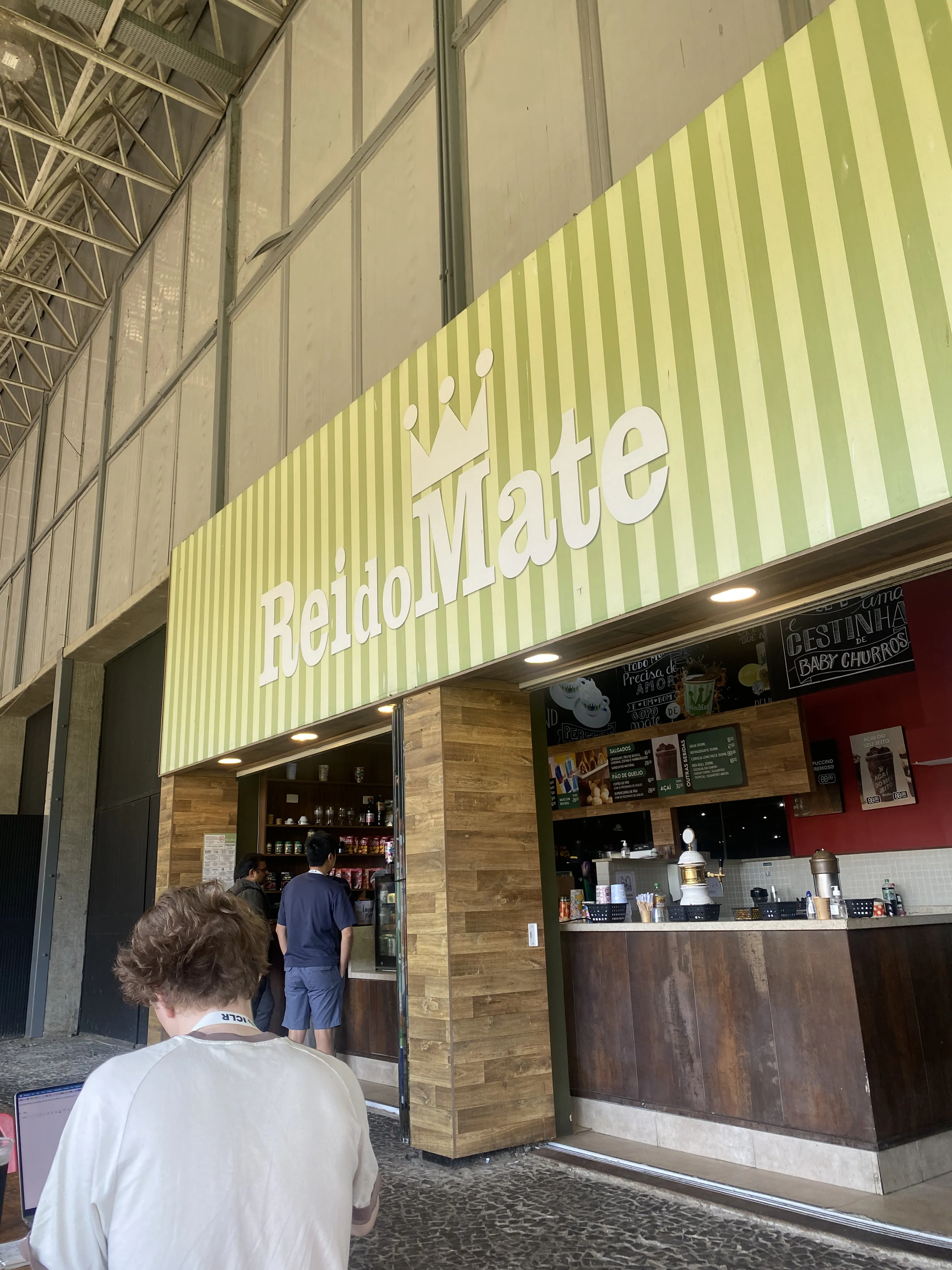 Today’s coffee place. Mate is also a thing here